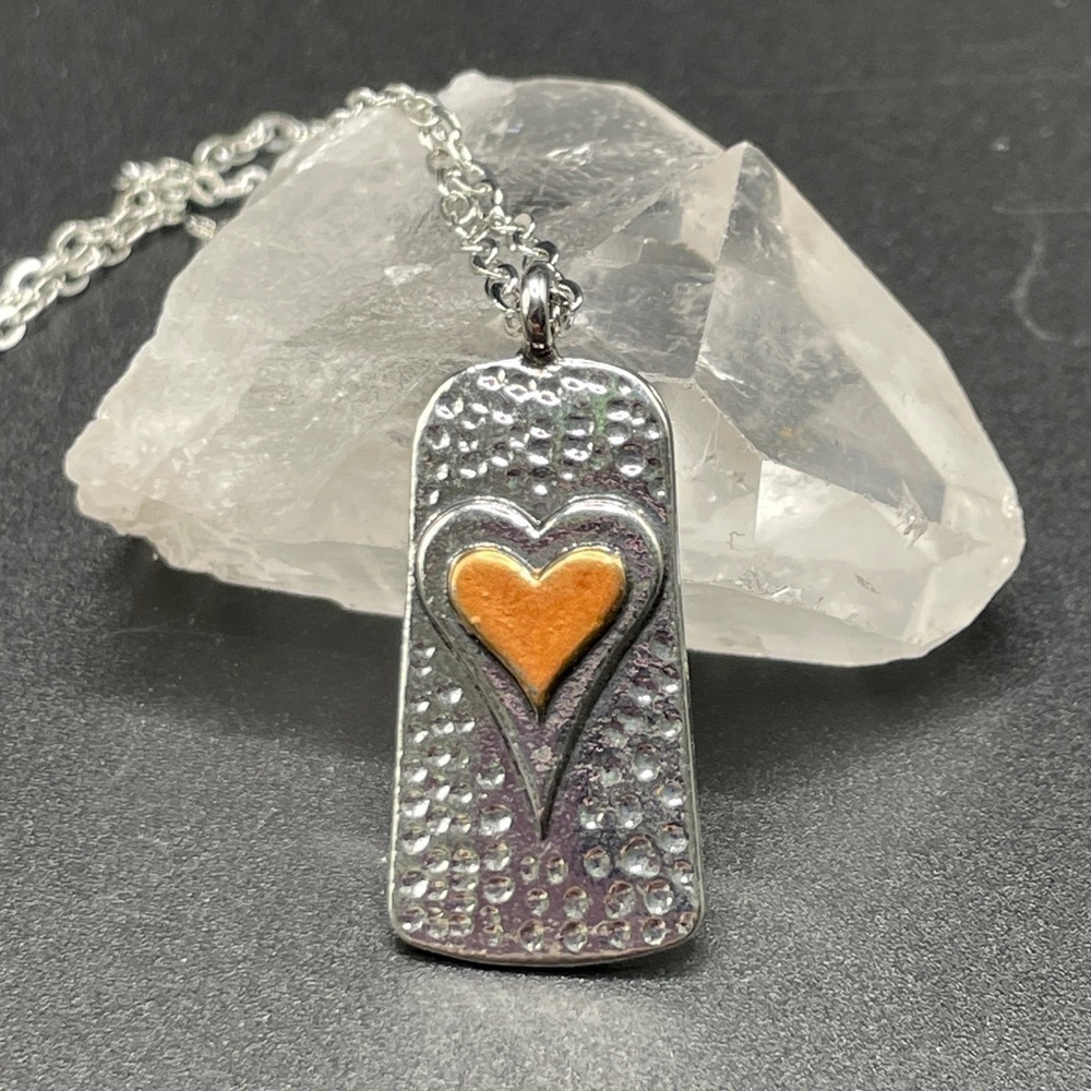 Pendant Necklace with Heart #836 - Picture 14 of 14